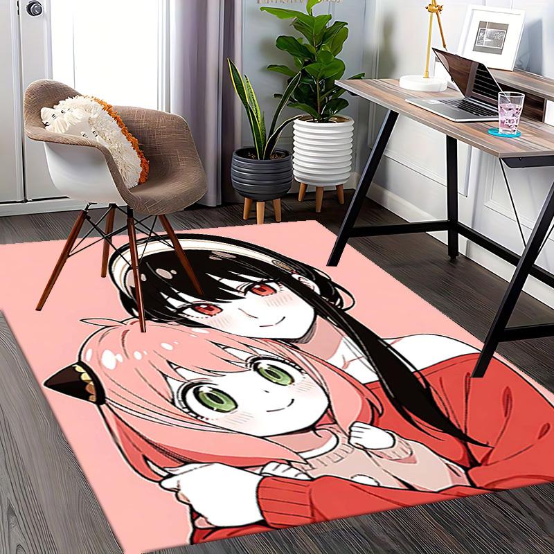 1pc Anime Cartoon Design Office Chair Mat - Seasonal Gift for Home Decor, Suitable for All Seasons.Q066