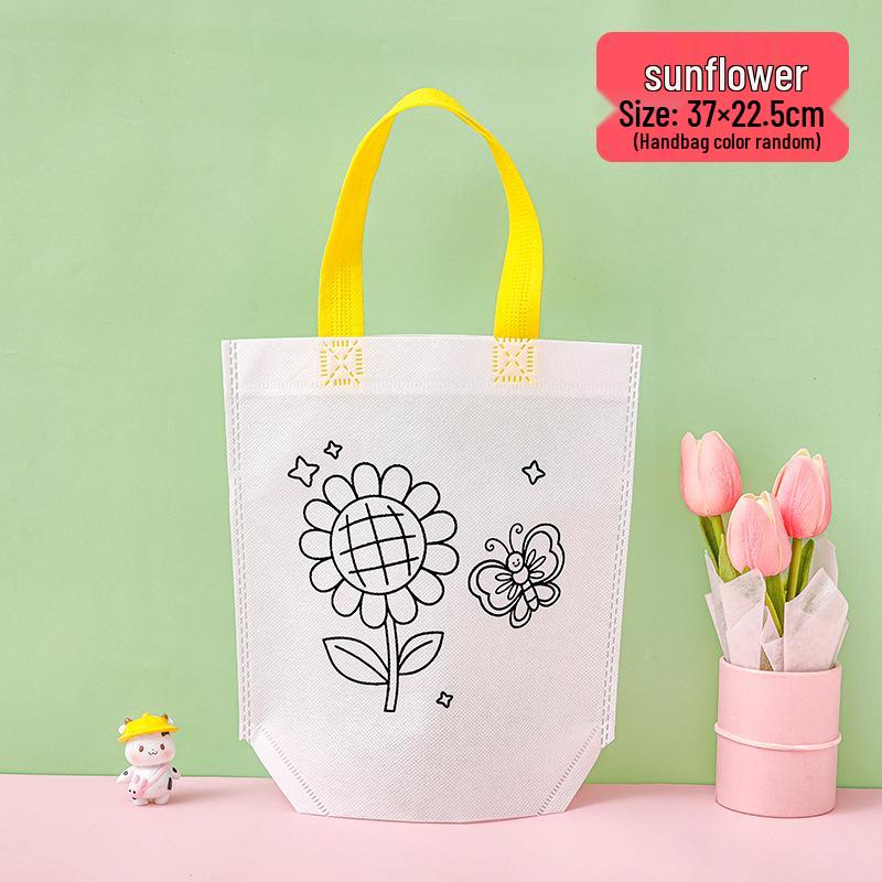 

Сумка-тоут для раскрашивания граффити своими руками - Развивающий подарок для детей