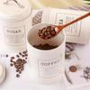 3 Stück/Set Metall-Aufbewahrungsbox Tee Kaffee Zuckerbehälter Küche Versiegelte Eisenboxen Einfacher Behälter zur Versiegelung von Trockennahrung Organizer Flasche