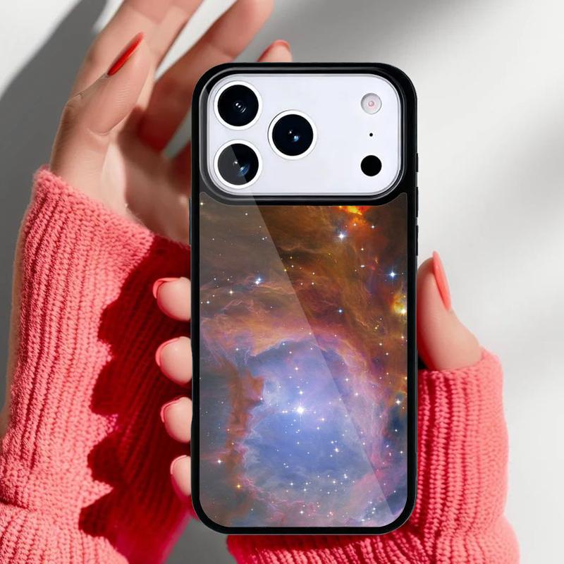 Outer Space Phone Case for iPhone 17 Air 16e 15 14 13 Pro Max Back Cover for 12 11 Pro Coque