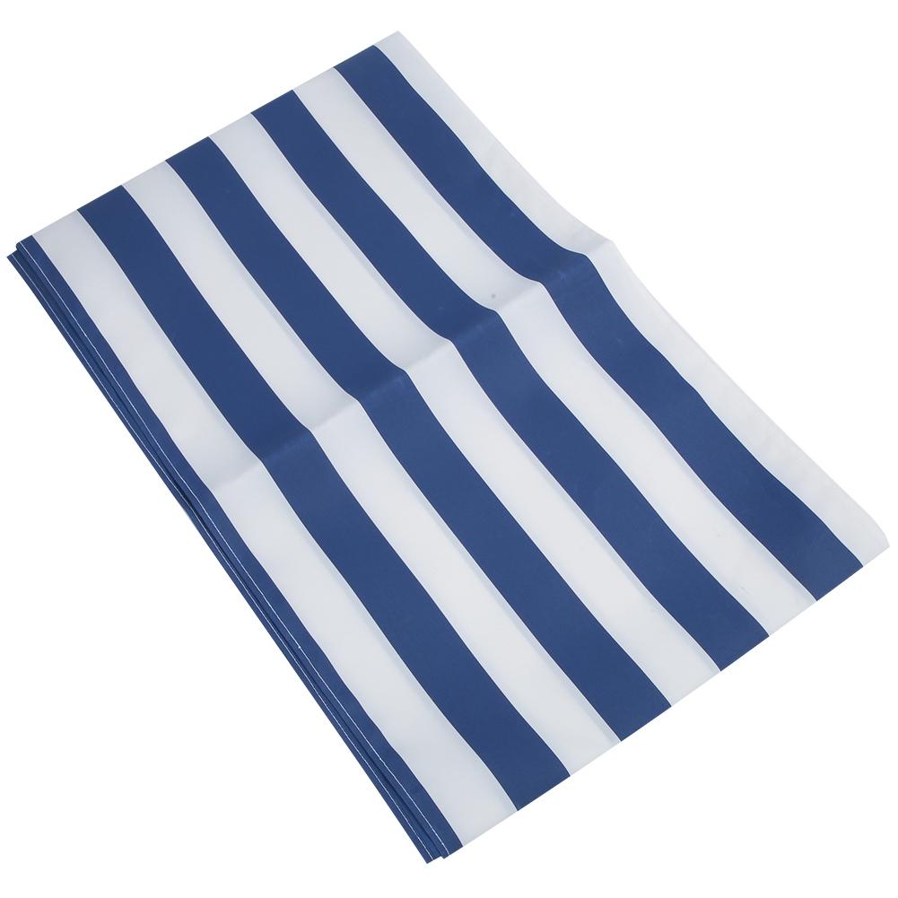 Oxford Cloth Teamwork Games Group Activity Fun Playing Run Mat for Kids Adults(blue white 6m)