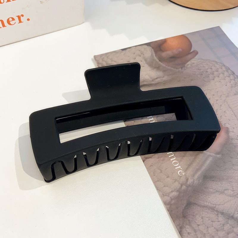 

Большой квадратный зажим для волос 13 см для густых волос – аксессуар для прически пучок для девочек