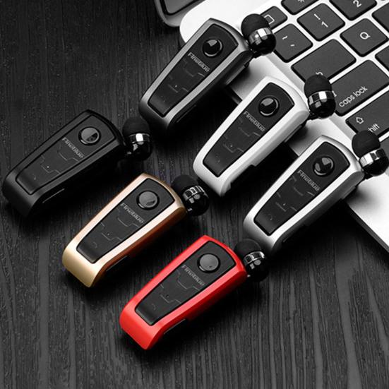 1Pc Fineblue F910 Wireless Earphone Mini Vibration Reminder ABS Bluetooth-compatible 4.0 Retractable Practical Headset for Running
