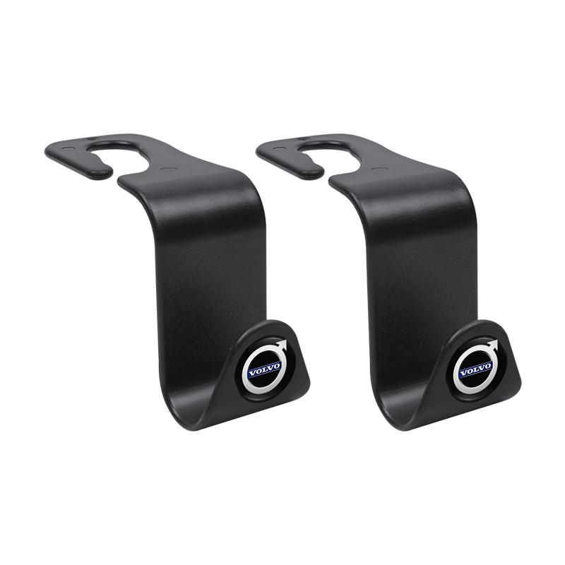 

2/4Pcs Car Seat Hooks For Rear Seat Decoration For Volvo XC60 S60 V40 V50 V60 S80 S40 C30 AWD C70 S40 S60 S80 S90 T6 V70 V9