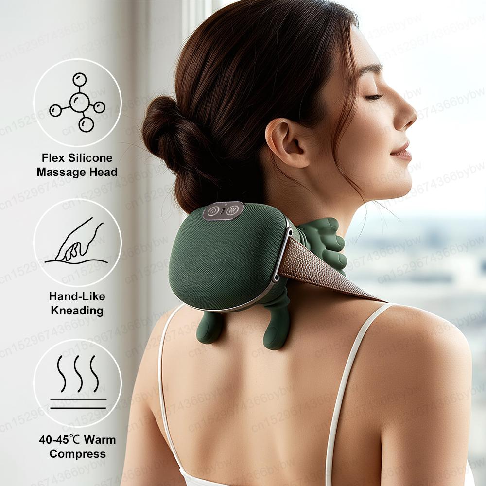 Electric Cervical Neck Relax Massager Master Hand Shoulder and Neck Massage Machine Cervical Spine Massager Trapezius