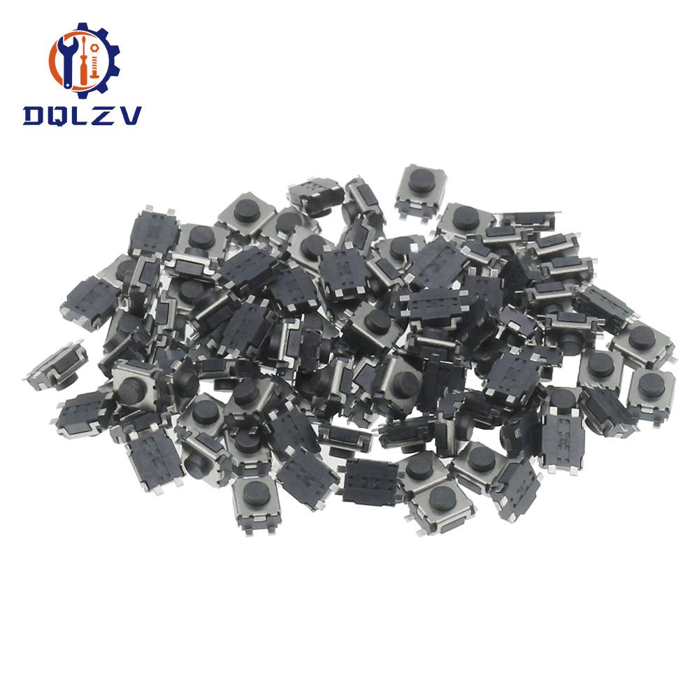 3*4*2 SMD 4 Pin Switch Turtle Tact Switch 3x4x2 mm 2 Feet Stand Upright With Out Pillars mini - Micro Touch Switch Button