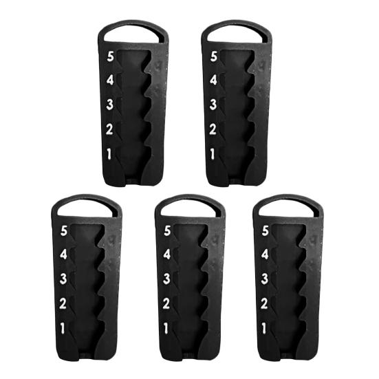 Adjustable Golf Tee Height Tool Precision Tee Height Setter for Consistent Swings Multi-functional Tee Holder for Golf Bags