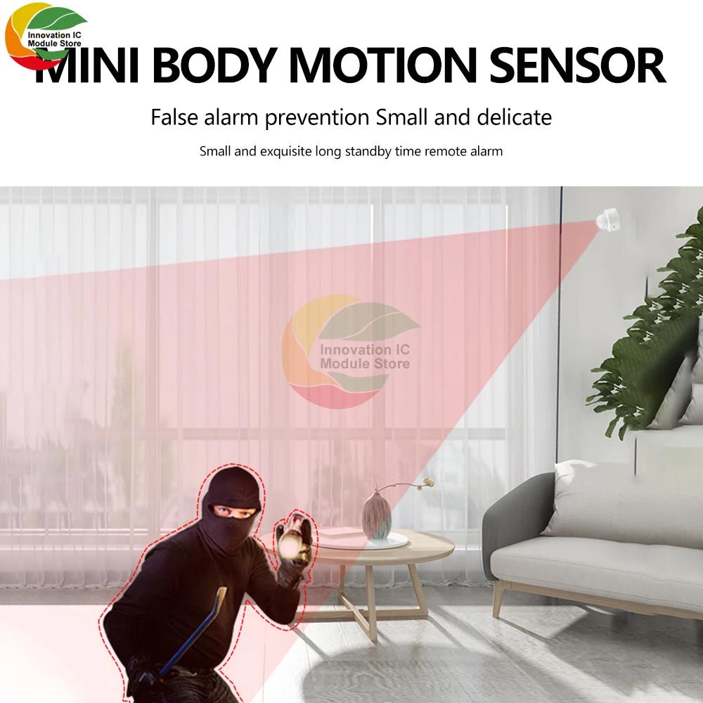 Tuya 2 in 1 ZigBee PIR LP Motion Sensor Smart Home Human Body Infrared Detector Security Smart Life Work for Alexa Google Home