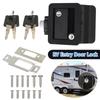 Strong Plastic & Alloy Lock Universal Door Lock Vibration Resistant Locking for Camping Trailers Marine Doors