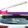Chrome ABS Rear Tail Window Wipers Cover Trim For Toyota Highlander 2020-2024