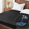 1 PC Waterproof Fitted Sheets Deep Pocket Non Slip Bed Sheet, Soft Bedding, Skin Friendly Bedcover, Sofa Cover,Machine Washable