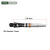 YOKIVE 3 Set Dart Shafts Indoor/Outdoor Aluminum Medium 2BA Screw Dart Stems Replacement Dart Accessories For Home Club Camping (Black 35mm)