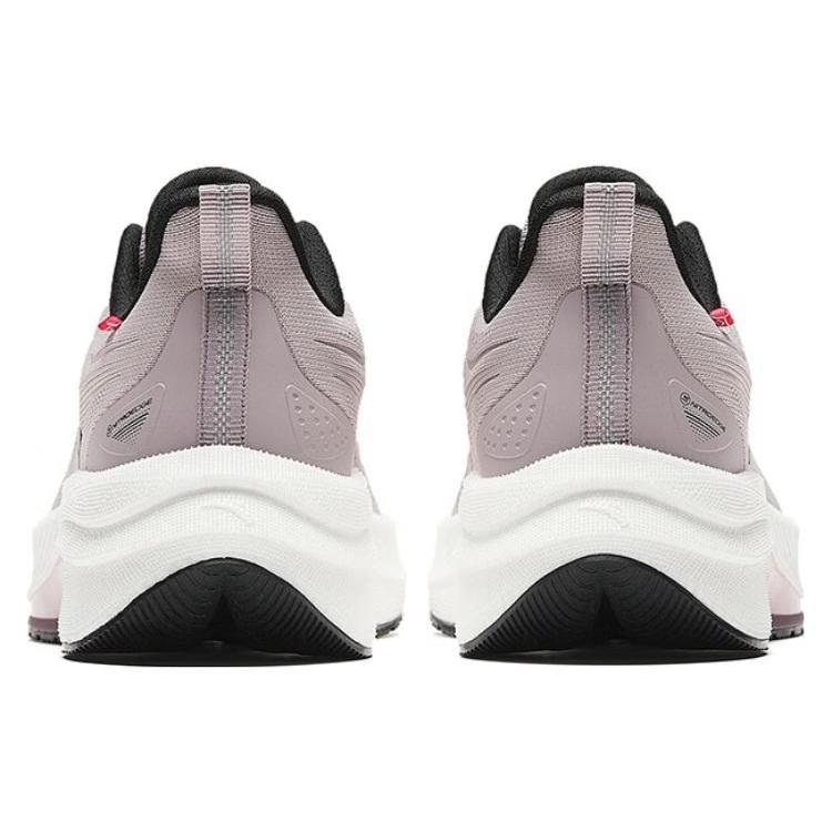 New Anta Rocket 5.0 Cushioned Slip Resistant Low Top Running Shoes Women's Gray Black 122345523-6