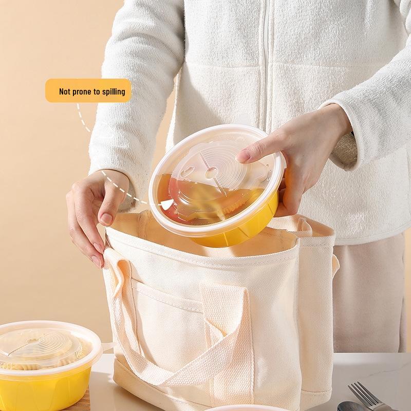 Maryya Disposable Round Plastic Food Containers