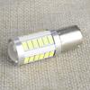 2Pcs Car Motorcycle White 1156 Bau15s 150°Py21w Led 5630-33Smd Reverse Brake Turn Signal Light Lamp Bulb 12V 4W 0.22A