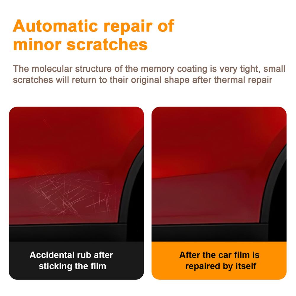TPU Door Edge Guard Film for Tesla Model 3 2017-2024 Clear Paint Protection Anti Scratch 4PCS Front Rear Kit