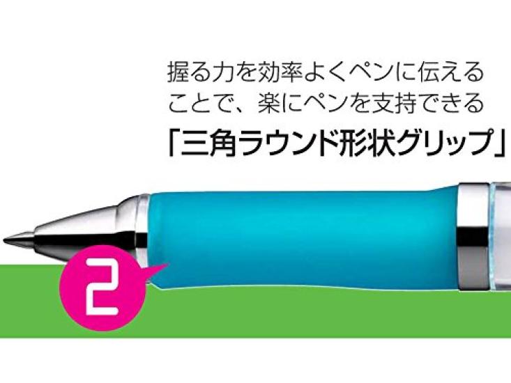 Zebra Ballpoint New Spiral Clear Light Blue Oil-Based Pen, CC, 0.7 inch, BA51-CLB,