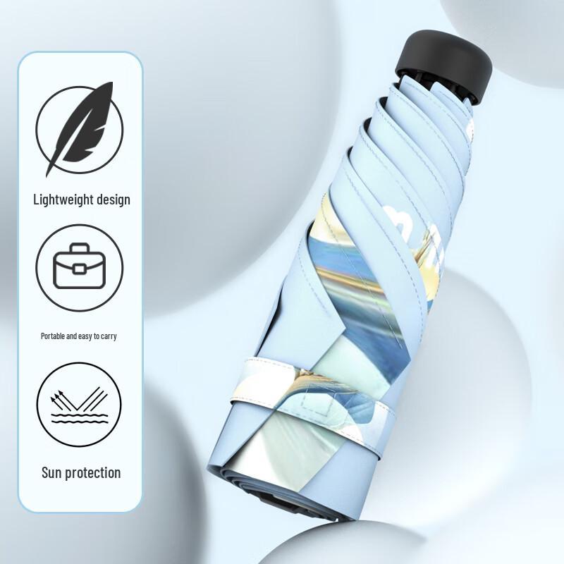 YUHANG UV Protection Folding Sun/Rain Umbrella