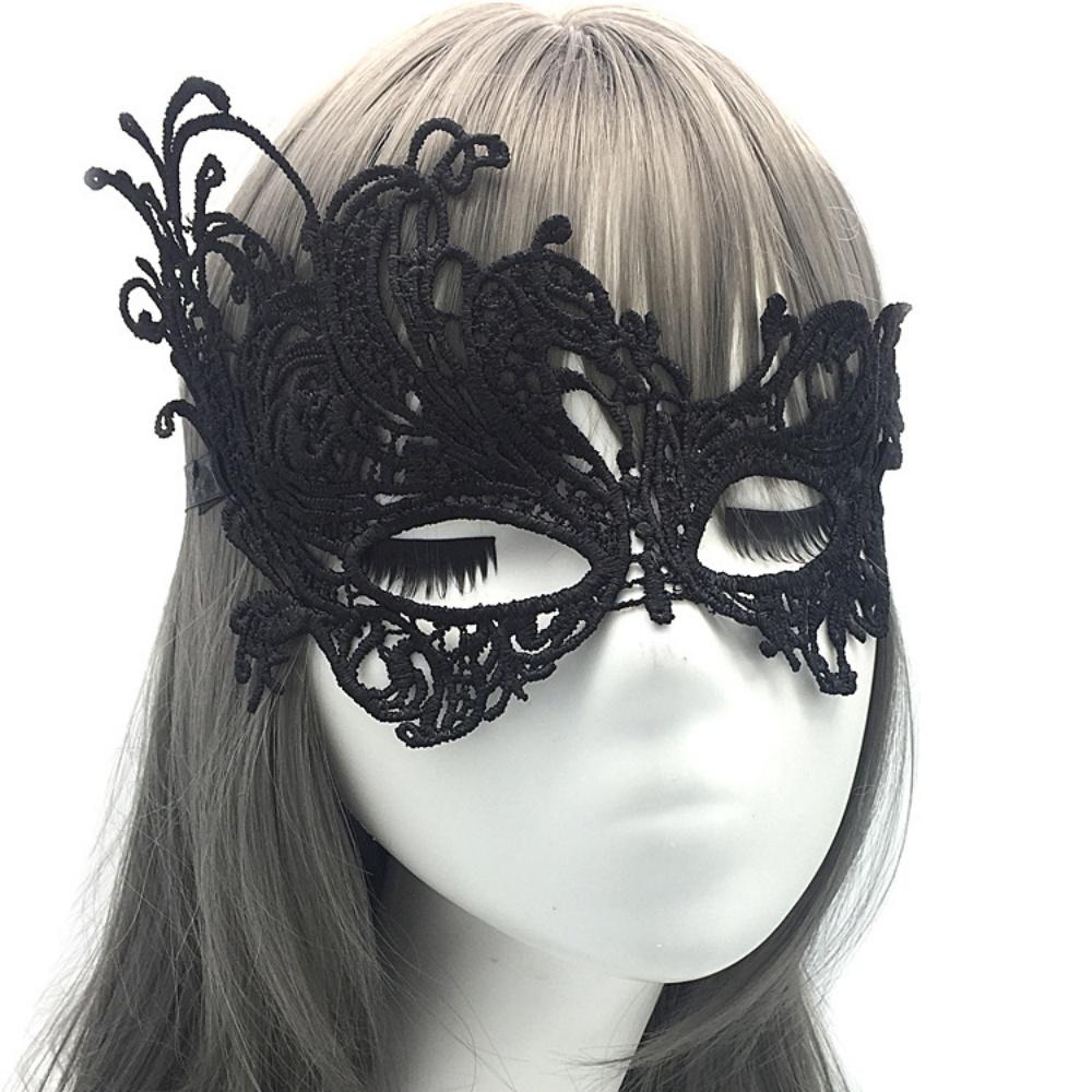 Sexy Lace Mask Women Eye Masquerade Halloween Party Masks Masked Ball Cosplay Masque Venetian Costumes Carnival Accessory