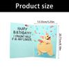 Handmade Greeting Card Elegant Birthday Card Dog Themed Blank Card Suitable For Festives Event And Parties