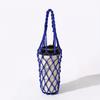 Portable Crochet Cup Holder Coffee Cup Bag Hollow Out Bottle Bag Mugs Bag Foldable Woven Net Water Bottle Bag Cup Cover