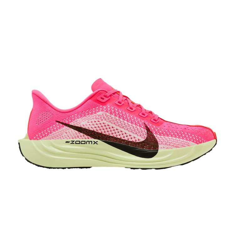 Nike ZoomX Pegasus Plus Hyper Pink Bright Crimson Barely Volt Sequoia 41
