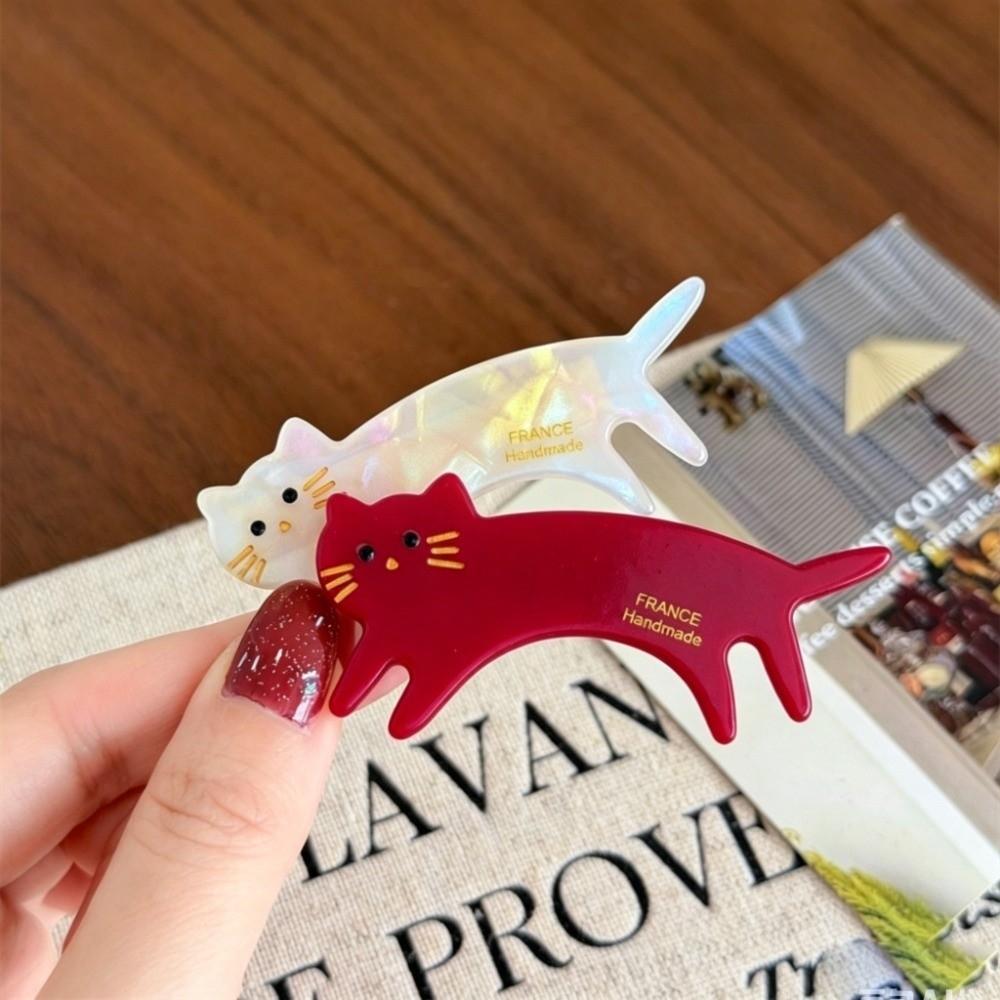 Kurzbeinige Katze Katzen Haarspangen Süße Pony Haarnadel Haarschmuck Kopfschmuck Damen