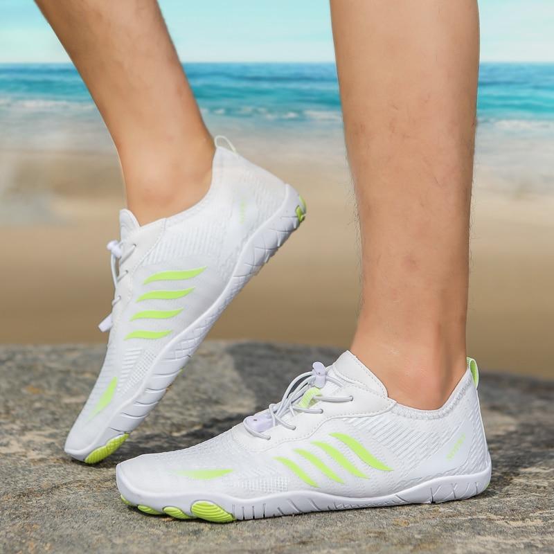 Pánské dámské prodyšné plážové boty na plavání Rychleschnoucí aqua ponožky Boty do bazénu Surfing Potápění Rybaření Brodění Tenisky