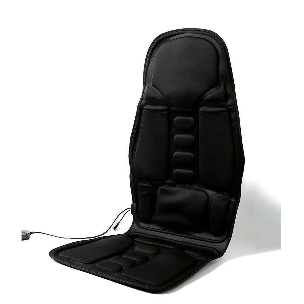 Vibrating Massage Cushion Electric Heating Back Massager Cervical Support Massage Mattress Car