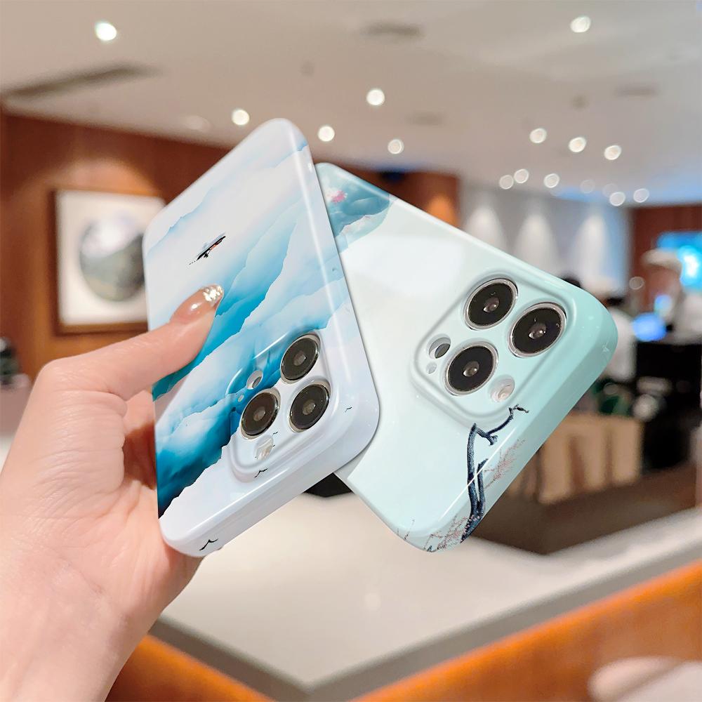 All-inclusive Film Phone Case Cartoon Fashion Design Hard Shell Full Cover Camera Protection Case for OPPO A60 A96 Reno12 Realme C53 C75