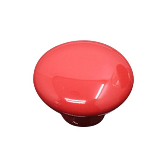 Puxador de gaveta de armário de cerâmica redondo moderno, puxador de móveis