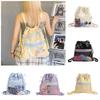 Lightweight Bowknot Backpack Solid Color Itabag Bucket Bag Fashion Gift Casual