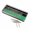 30pcs Emery Burs Set with 2.35mm Shank for Small Angle Grinder Tools