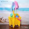 Kids' Beach Toy Set: Sand Shovel, Bucket, Digging Tools & Hourglass