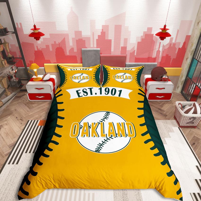 

Comforter Homewish Baseball Game Sport Theme Comforter Setkansas City Bed Set For Boys Kids Comforter (quilt)-EU Single(135*200cm)3pcs