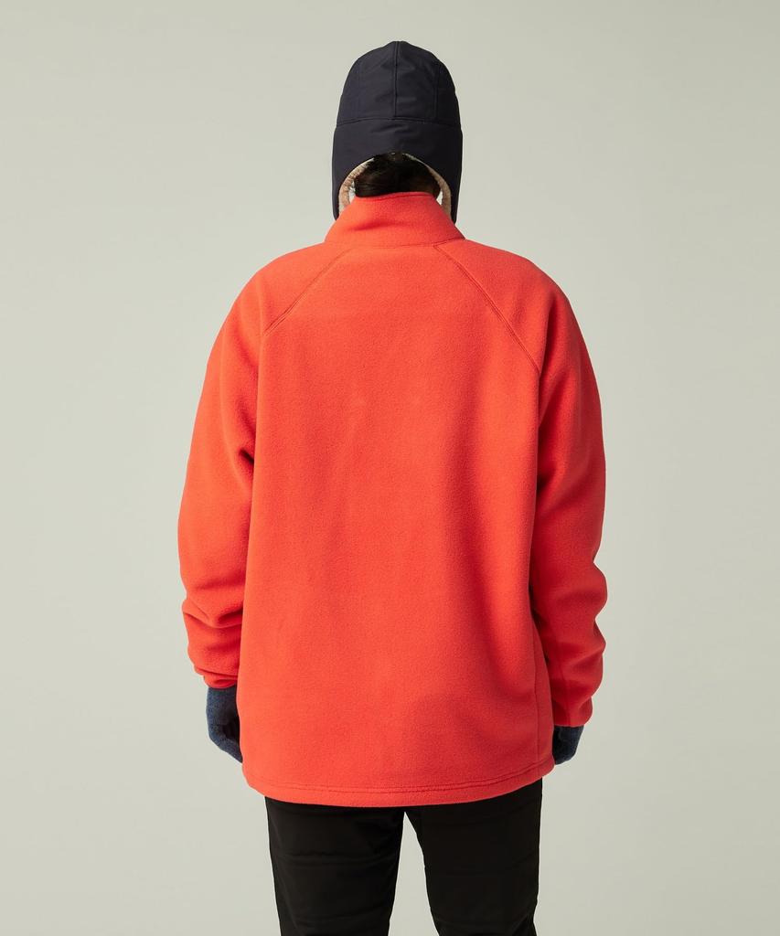 Snow Peak Fleece Jacket XL Water-Repellent JK-25AU020, Outerwear, Men's/Women's, Orange,