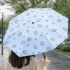 Cartoon Pattern Portable Folding Umbrella Fully Automatic Dual Use Umbrella  Outdoor Activities
