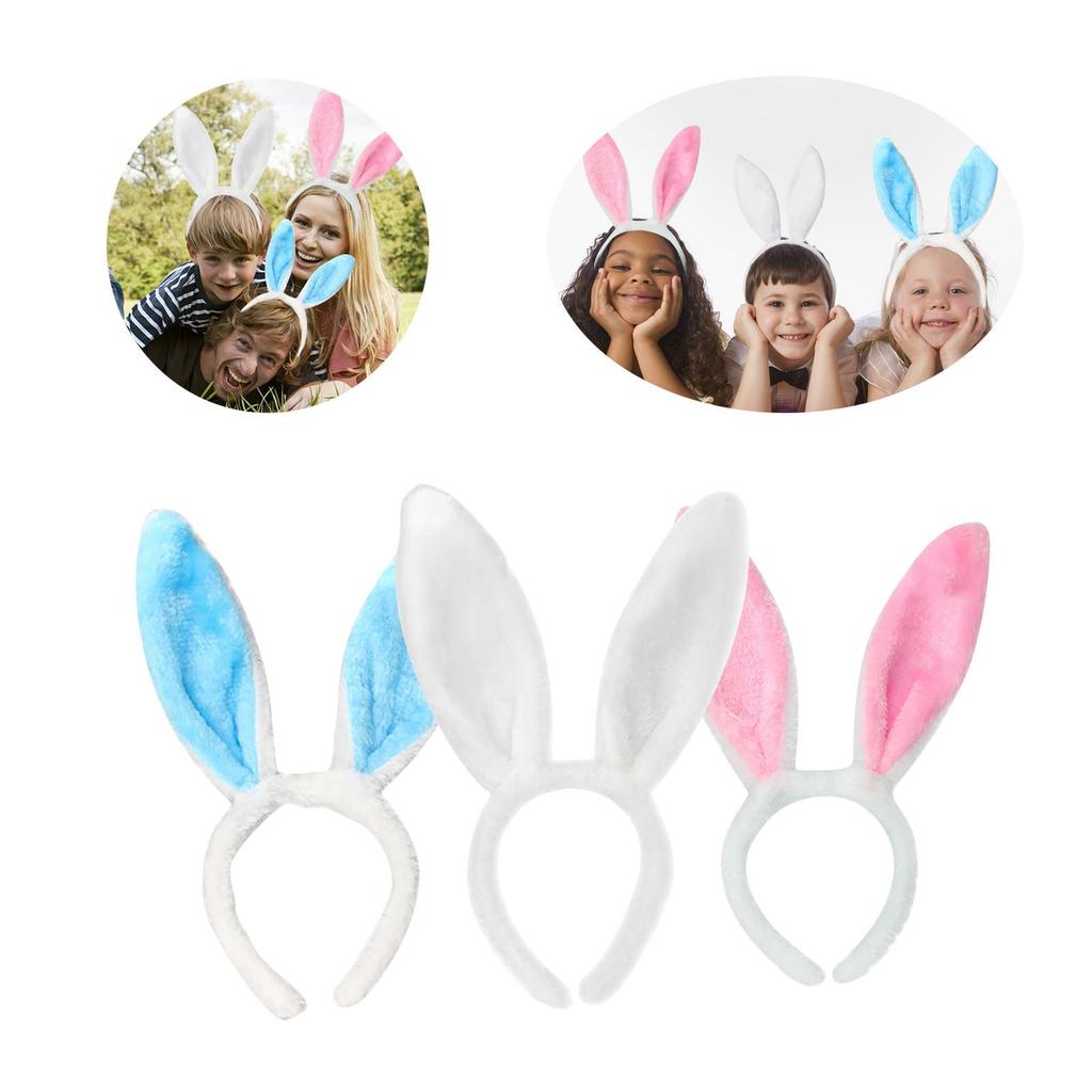 3PC Easter Adult Children Hairband Ear Headband Hairband Hair Accessories
