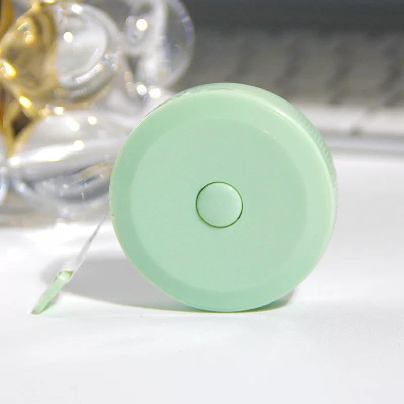Mini Round Three Circumference Measuring Ruler Self Retracting Tape Measure Double Scale Body Sewing Flexible Measurement Ruler