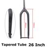 Full Carbon MTB Fork for XC & Gravel | 15*110mm Boost Thru-Axle | Fits 26/27.5/29" | Disc Brake |  Straight/ Tapered Steere