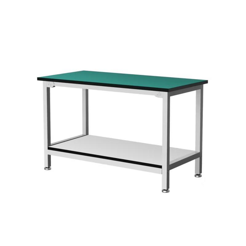 Double-layer Anti-static Heavy-duty Workbench for Assembly, Laboratory, and Packaging.