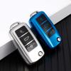 Soft TPU Car Key Case Cover Bag Shell Keychain for VW Polo Bora MK 6 Passat Beetle Jetta Caddy Eos Tiguan for Skoda Octavia