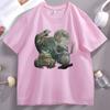 Three Frog Moon Comfort TShirt for Unisex Unisex Graphic Tee Shirt Vintage 90s Streetwear TShirts Casual Cotton Short Sleeve Tops