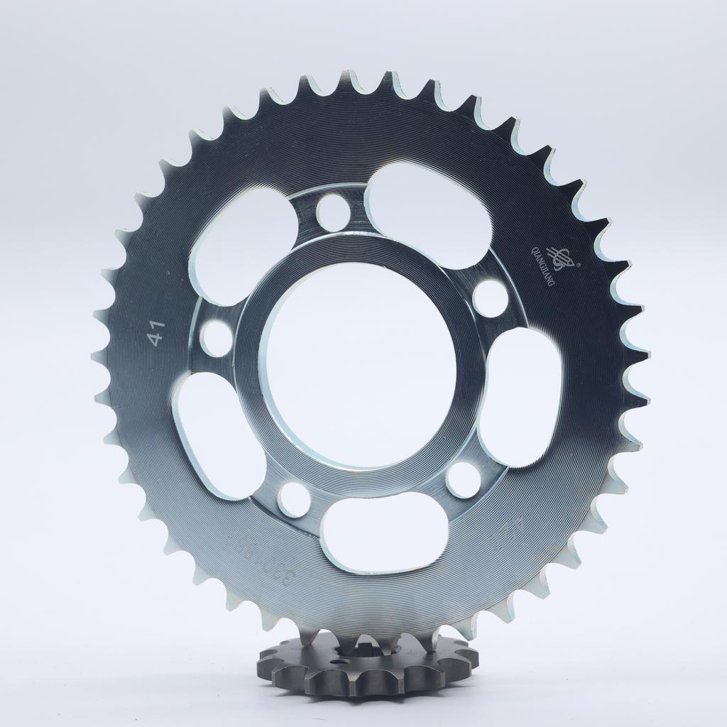 Front Chain Sprocket 428 15T 17T Rear 41teeth for QJIANG Keeway Superlight 200 202 QJ200-2H Chopper