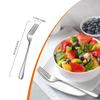6/12Pcs Stainless Steel Dinner Fork Set 8In Fruit Fork Kit Cutlery Dessert Fork for Home Kitchen Restaurant Kitchen Tableware Se