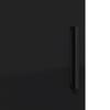 Bathroom Cabinet Black 30 x 31.5 x 61 cm