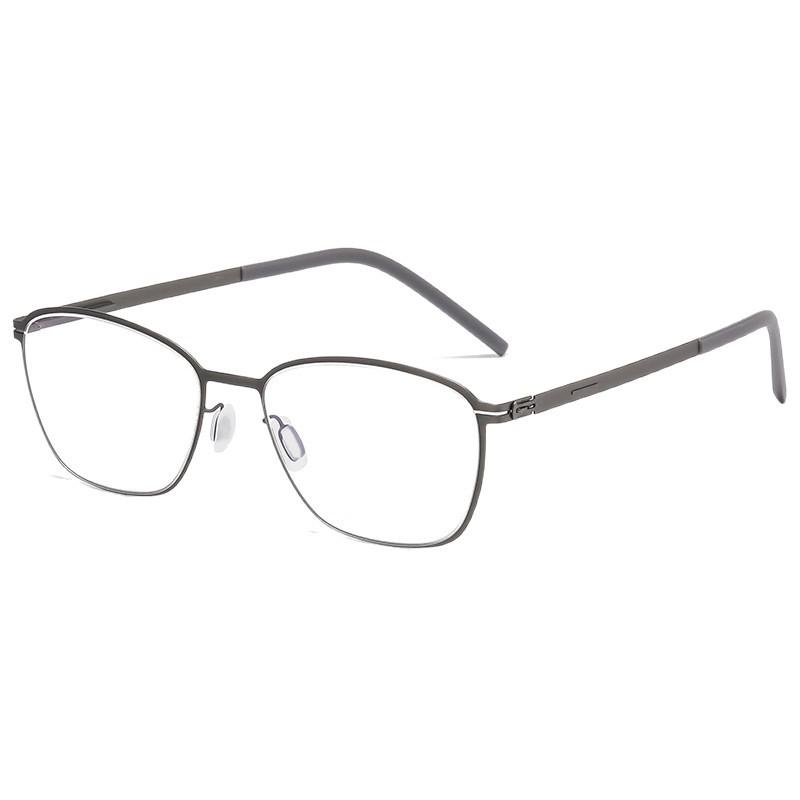 Berlin Schraubenlose Light Luxury Brille: Retro-Stil, Unisex, Hochwertige Herbst-Brillenfassungen