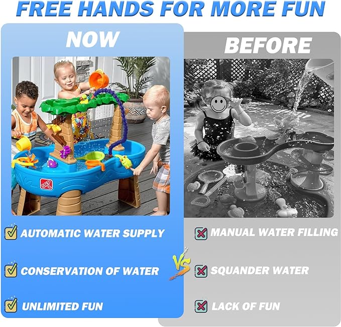 Water Table Pump Water Table European Standard Water Pump Children's Summer Outdoor Splash Toys Pool Water Table Accessories