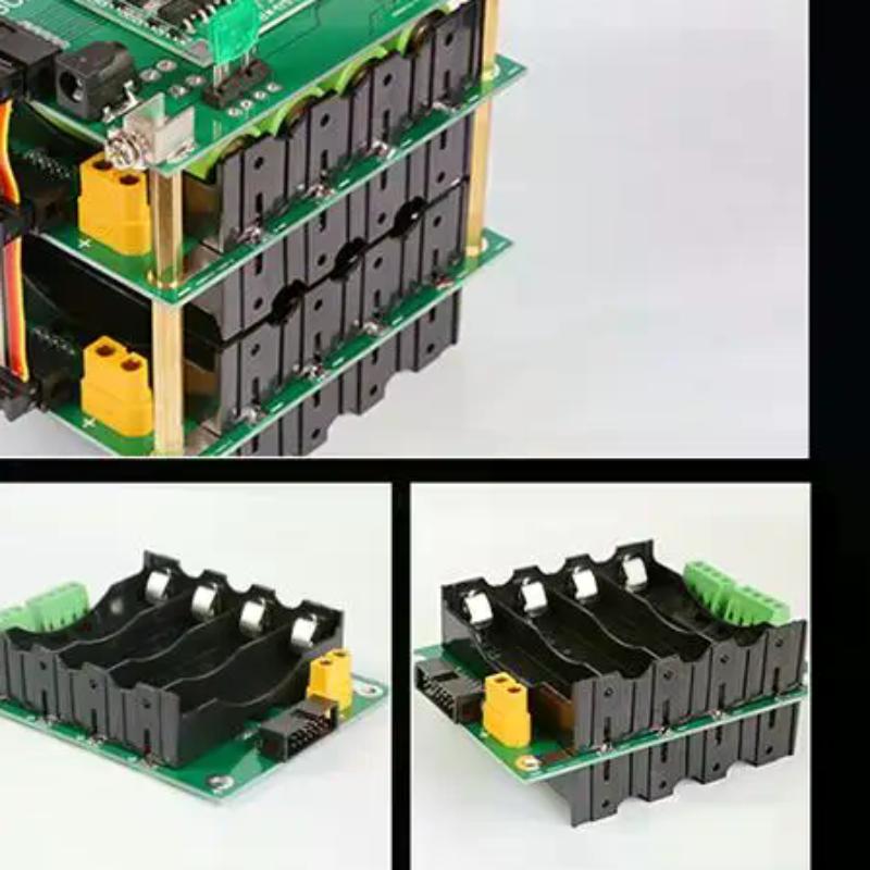 15V 4S 1P/2P/4P Power Wall Project 18650 Battery Pack BMS Li-ion Lithium 18650 Battery Holder PCB DIY Ebike Storage Solar Panel