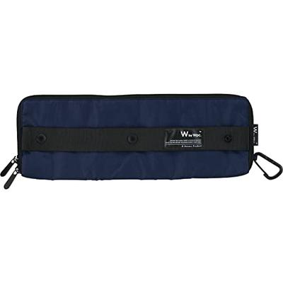 Wpc. Business Umbrella Case, Navy, Men's. Features Include a Water-absorbing Strap and Carabiner Clip, Attachable To Carry-on Luggage, Compact, Plain,